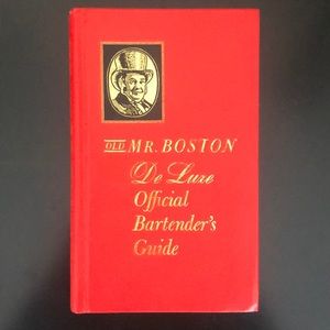 Old Mr Boston Official Bartender’s Guide- Vintage book